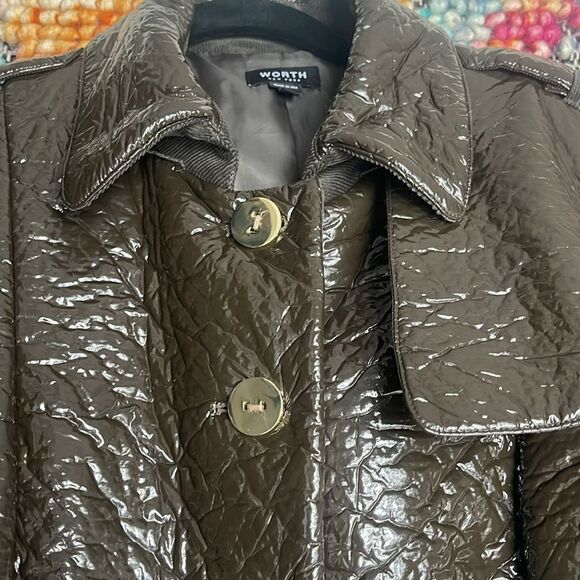 Adorable Worth New York patent jacket - Picture 3 of 11